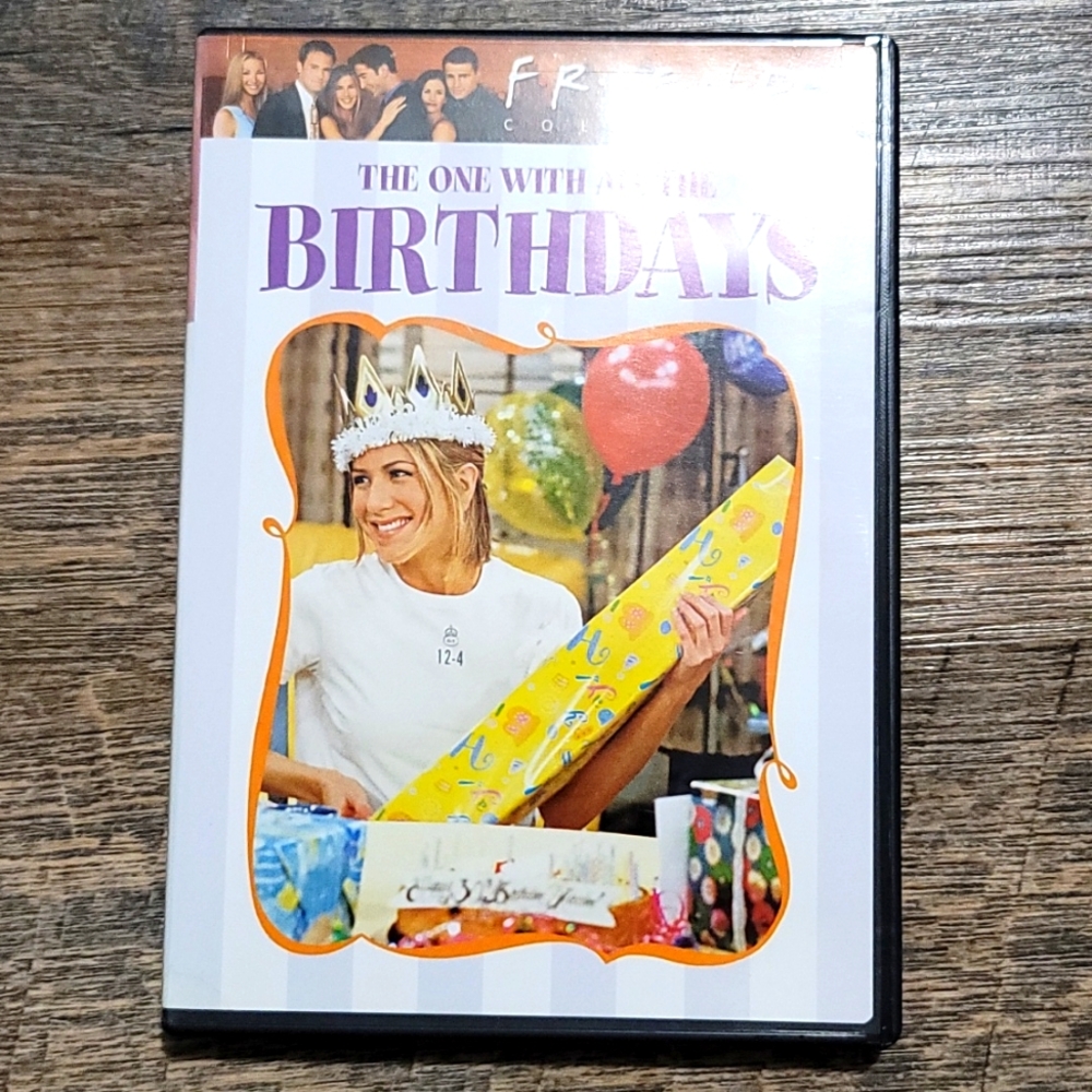NWT DVD friends the one with all the birthdays sealed new Rare Find